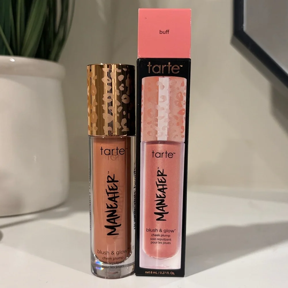 Tarte Maneater Blush & Glow Cheek Plump - Buff - BRAND NEW!! makeup beauty face